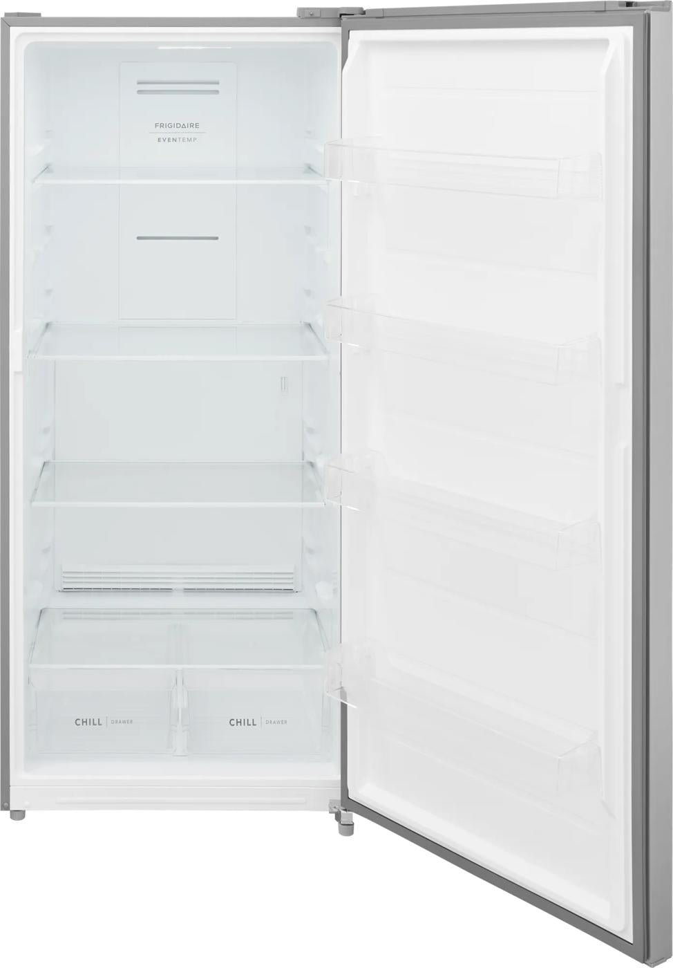 Frigidaire 21 Cu. Ft. Garage Ready Upright Freezer - Stainless Steel Look