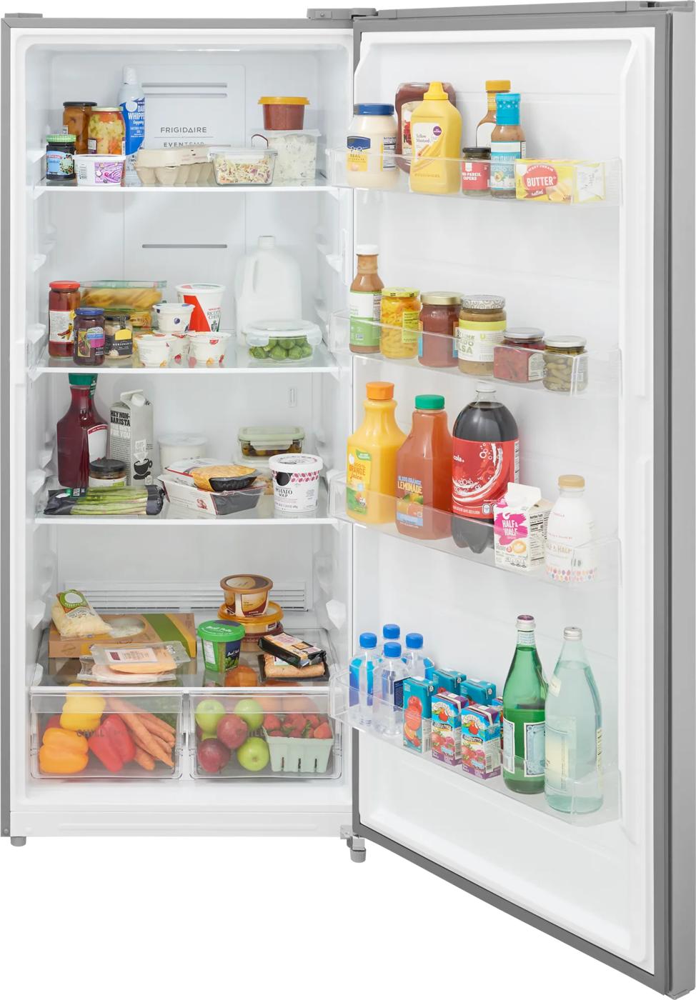 Frigidaire 21 Cu. Ft. Garage Ready Upright Freezer - Stainless Steel Look