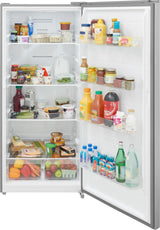 Frigidaire 21 Cu. Ft. Garage Ready Upright Freezer - Stainless Steel Look