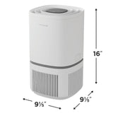 Frigidaire PureA300 HEPA Air Purifier, Energy Star, for Rooms up to 850 Sq. Ft., White