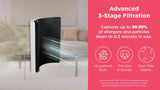 Frigidaire PureA300 HEPA Air Purifier with Wi-Fi, Energy Star, for Rooms up to 850 Sq. Ft., White