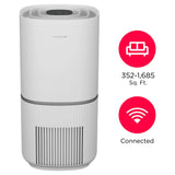 Frigidaire PureA300 XL HEPA Air Purifier with Wi-Fi, for Large Rooms, White