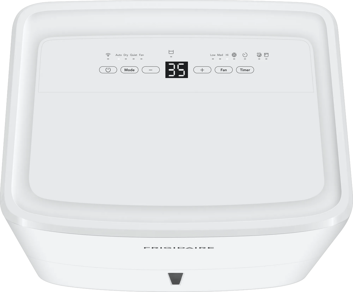 Frigidaire 35-Pint Smart Wi-Fi Dehumidifier, Energy Star, for Rooms up to 4,500 Sq. Ft., White - FHDD3534Y1