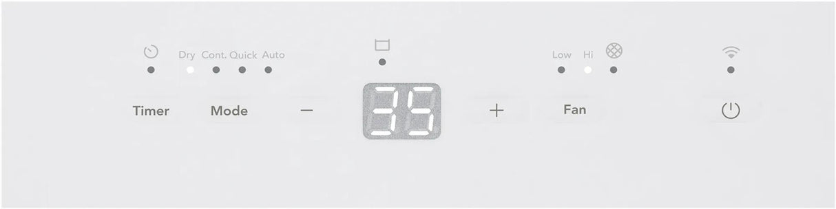 Frigidaire 50-Pint Smart Wi-Fi Dehumidifier, Energy Star, for Rooms up to 4,500 Sq. Ft., White