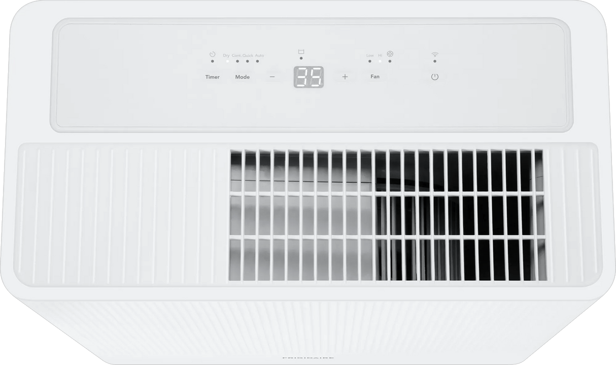 Frigidaire 50-Pint Smart Wi-Fi Dehumidifier, Energy Star, for Rooms up to 4,500 Sq. Ft., White
