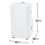 Frigidaire 3-in-1 Smart Portable Air Conditioner, 14,000 BTU (10,000 DOE) with Wi-Fi, White - FHPC142AA1