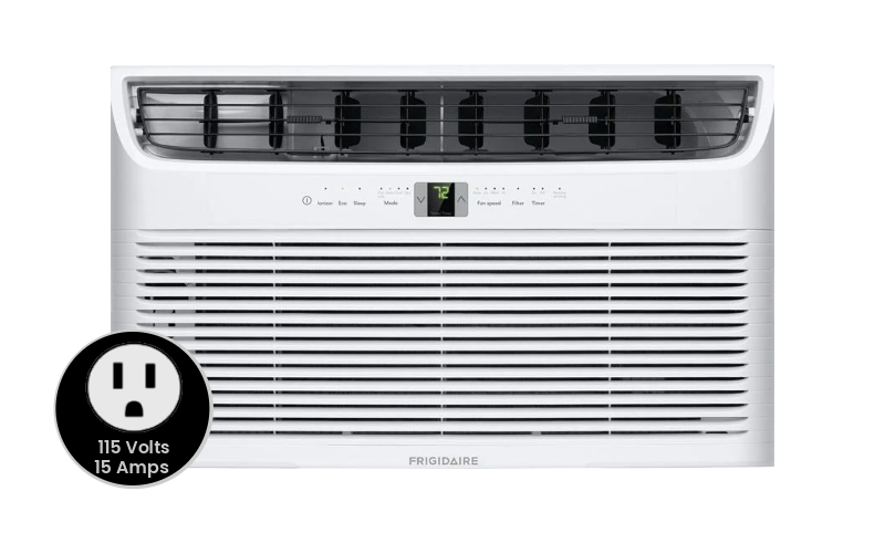 Frigidaire 10,000 BTU through-the-wall air conditioner FHTC103WA1 front view