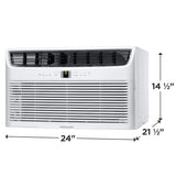 Frigidaire 10,000 BTU Through-the-Wall Air Conditioner with Remote, Cools 450 Sq. Ft., White - FHTC103WA1