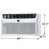 Frigidaire 10,000 BTU Through-the-Wall Air Conditioner with Remote, Cools 450 Sq. Ft., White - FHTC103WB1