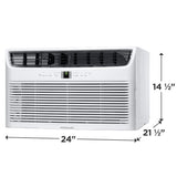 Frigidaire 14,000 BTU Through-the-Wall Room Air Conditioner, 208/230V, White - FHTC142WA2