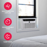 Frigidaire 6,000 BTU Window Air Conditioner with Remote, Cools 250 Sq. Ft., White - FHWC063TC1