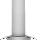 Frigidaire 30" Glass Canopy Wall-Mount Range Hood, 340 CFM, Stainless Steel
