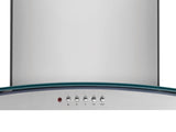 Frigidaire 36" Glass Canopy Wall-Mount Hood - (FHWC3660LS) - FRIGIDAIRE