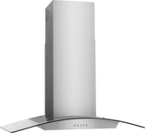 Frigidaire 36" Glass Canopy Wall-Mount Range Hood, 340 CFM, Stainless Steel