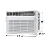 Frigidaire 18,800 BTU Window Air Conditioner with Supplemental Heat, 230V, Remote, White - FHWH184WB2