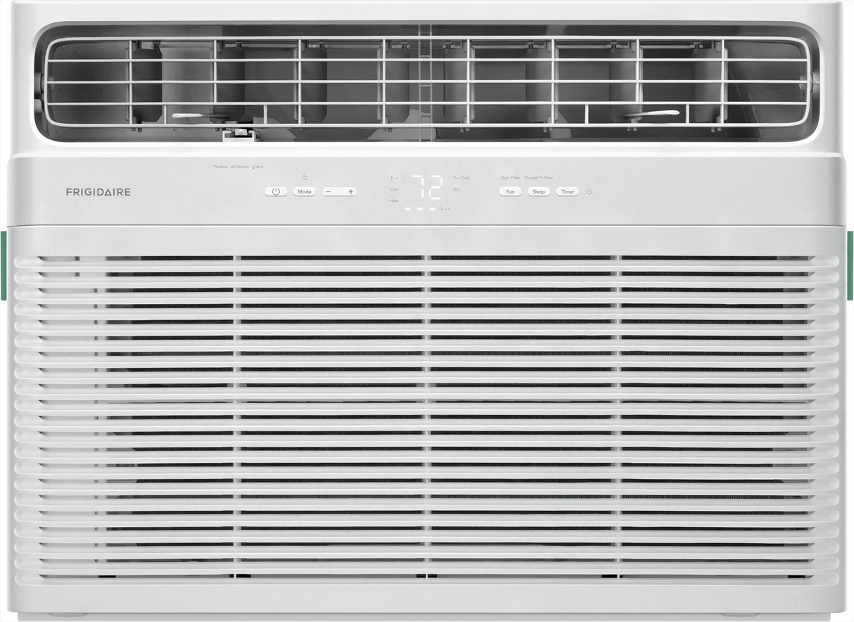 Frigidaire 18,800 BTU Window Air Conditioner with Supplemental Heat, 230V, Remote, White - FHWH184WB2