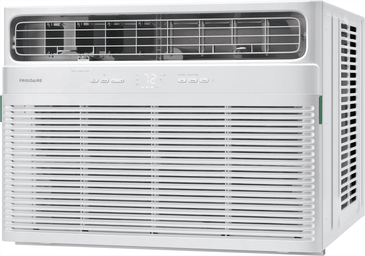 Frigidaire 23,200 BTU Window Air Conditioner with Supplemental Heat, 230V, Remote, White - FHWH234WB2