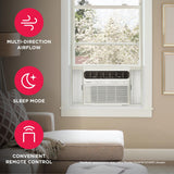 Frigidaire 8,000 BTU Inverter Smart Window Air Conditioner with Wi-Fi, Energy Star, Cools 350 Sq. Ft., White - FHWW085WE1