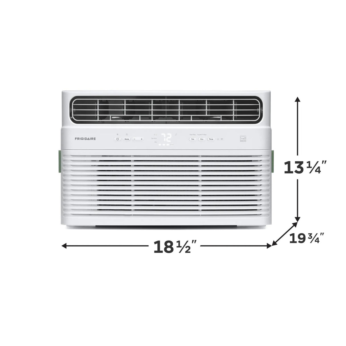 Frigidaire 10,000 BTU Inverter Smart Window Air Conditioner with Wi-Fi, Energy Star, Cools 450 Sq. Ft., White - FHWW105WE1
