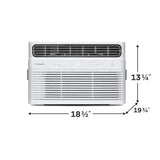 Frigidaire 10,000 BTU Inverter Smart Window Air Conditioner with Wi-Fi, Energy Star, Cools 450 Sq. Ft., White - FHWW105WE1
