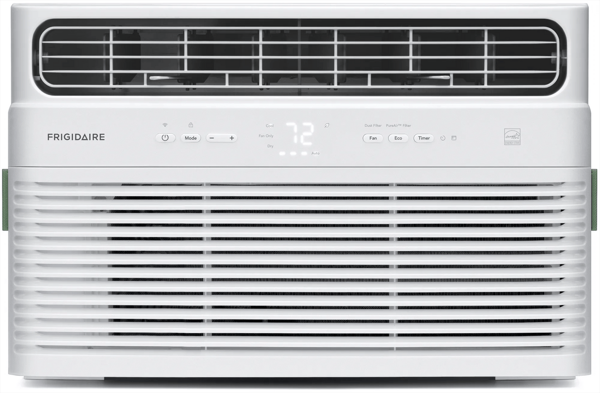 Frigidaire 10,000 BTU Inverter Smart Window Air Conditioner with Wi-Fi, Energy Star, Cools 450 Sq. Ft., White - FHWW105WE1