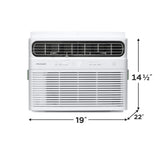 Frigidaire FHWW125WE1 dimensions diagram