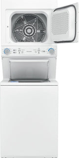 Frigidaire Electric Washer/Dryer Laundry Center - 3.9 Cu. Ft Washer and 5.5 Cu. Ft. Dryer - (FLCE7522AW) - FRIGIDAIRE