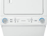 Frigidaire Electric Washer/Dryer Laundry Center - 3.9 Cu. Ft Washer and 5.5 Cu. Ft. Dryer - (FLCE7522AW) - FRIGIDAIRE