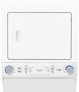 Frigidaire Electric Washer/Dryer Laundry Center - 3.9 Cu. Ft Washer and 5.5 Cu. Ft. Dryer - (FLCE7522AW) - FRIGIDAIRE