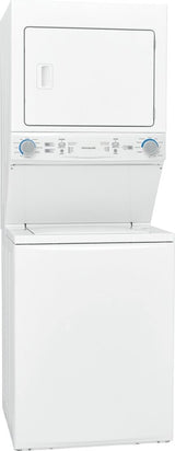 Frigidaire Electric Washer/Dryer Laundry Center - 3.9 Cu. Ft Washer and 5.5 Cu. Ft. Dryer - (FLCE7522AW) - FRIGIDAIRE