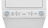 Frigidaire Electric Long Vent Stacked Laundry Center - 3.9 Cu. Ft Washer and 5.5 Cu. Ft. Dryer - (FLCE7523AW) - FRIGIDAIRE