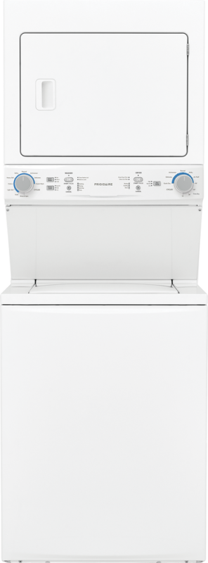 Frigidaire Gas Washer/Dryer Laundry Center - 3.9 Cu. Ft Washer and 5.5 Cu. Ft. Dryer - (FLCG7522AW) - FRIGIDAIRE