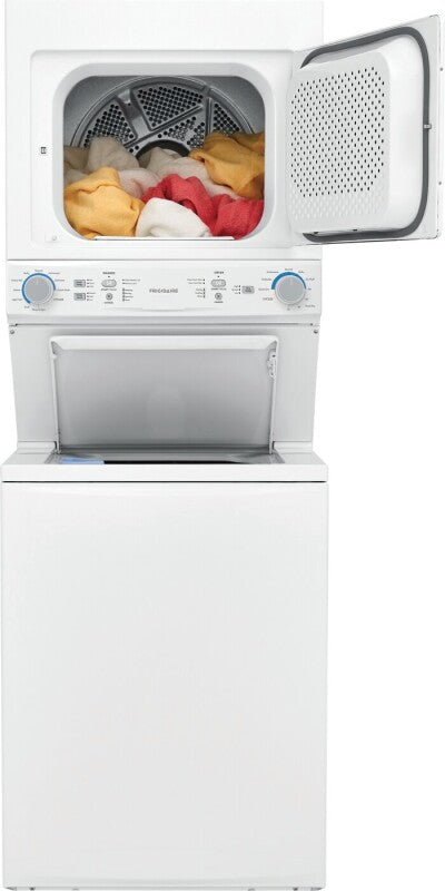 Frigidaire Gas Washer/Dryer Laundry Center - 3.9 Cu. Ft Washer and 5.5 Cu. Ft. Dryer - (FLCG7522AW) - FRIGIDAIRE