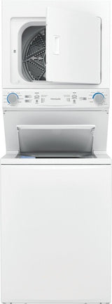 Frigidaire Gas Washer/Dryer Laundry Center - 3.9 Cu. Ft Washer and 5.5 Cu. Ft. Dryer - (FLCG7522AW) - FRIGIDAIRE