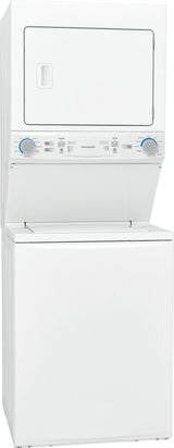 Frigidaire Gas Washer/Dryer Laundry Center - 3.9 Cu. Ft Washer and 5.5 Cu. Ft. Dryer - (FLCG7522AW) - FRIGIDAIRE