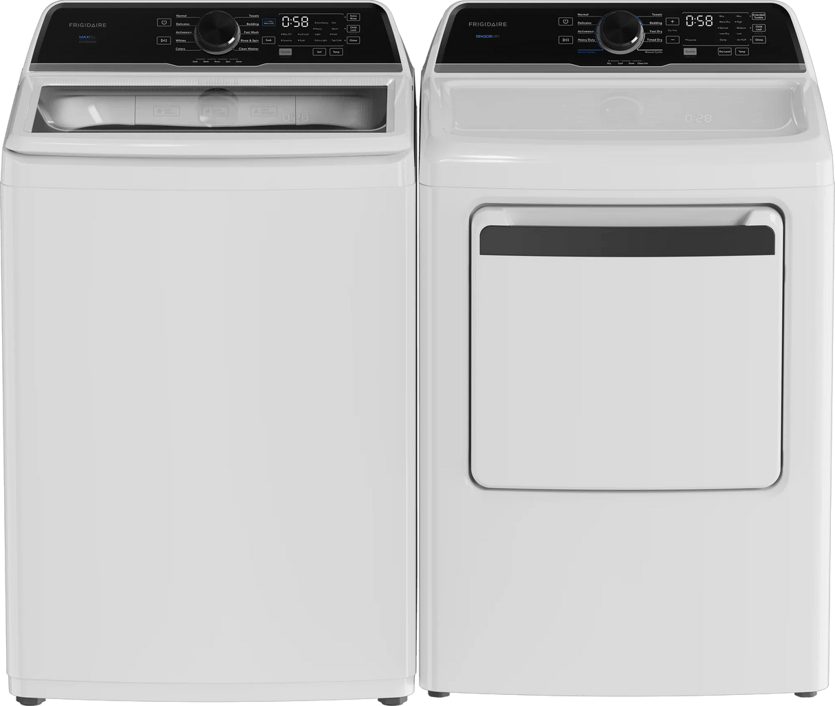 Frigidaire 7.0 Cu. Ft. Electric Dryer with Sensor Dry, White