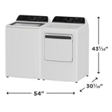 Frigidaire 7.0 Cu. Ft. Electric Dryer with Sensor Dry, White
