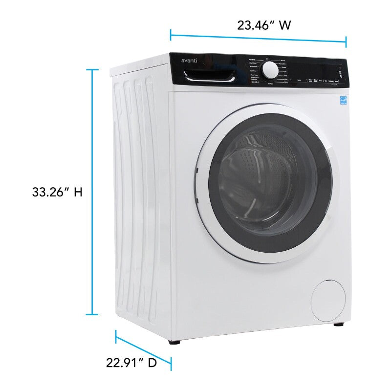 2.2 cu. Ft. Front Load Washer - (FLW22V0W) - AVANTI