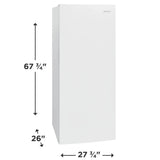 16 Cu. Ft. Garage Ready Upright Refrigerator - (FRAE1626AW) -