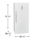 Frigidaire 20.0 Cu. Ft Single-Door Refrigerator - (FRAE2024AW) - FRIGIDAIRE