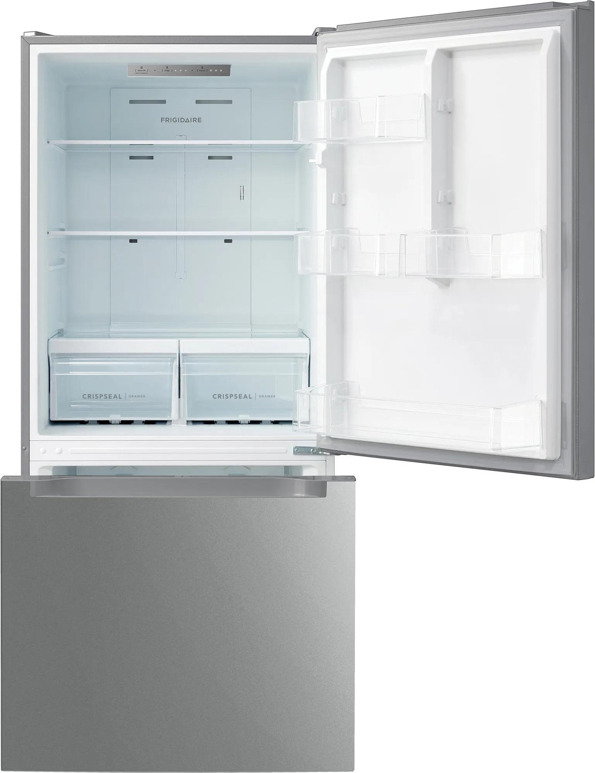 Frigidaire FRBE1925AF – doors open, empty