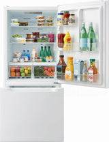 Frigidaire FRBE1925AW – doors open, loaded