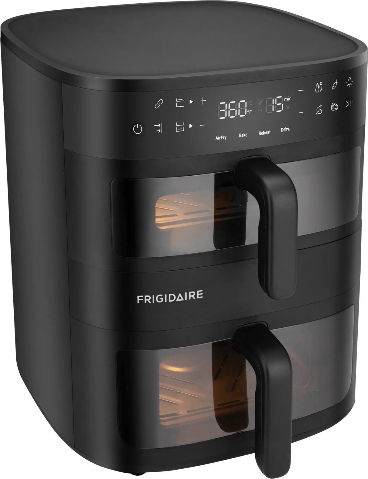 Frigidaire 11.6 Qt. DualZone 4-in-1 Air Fryer Black – FRDA110B
