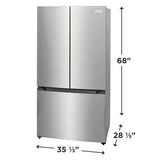 20 Cu. Ft. Counter-Depth French Door Refrigerator - (FRFG2011AV) -