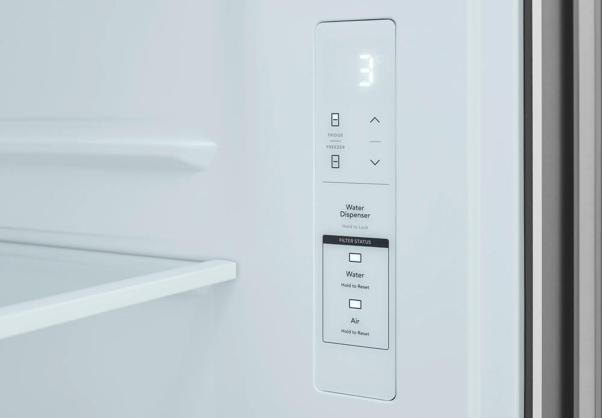 Frigidaire FRFG2033AV refrigerator – controls
