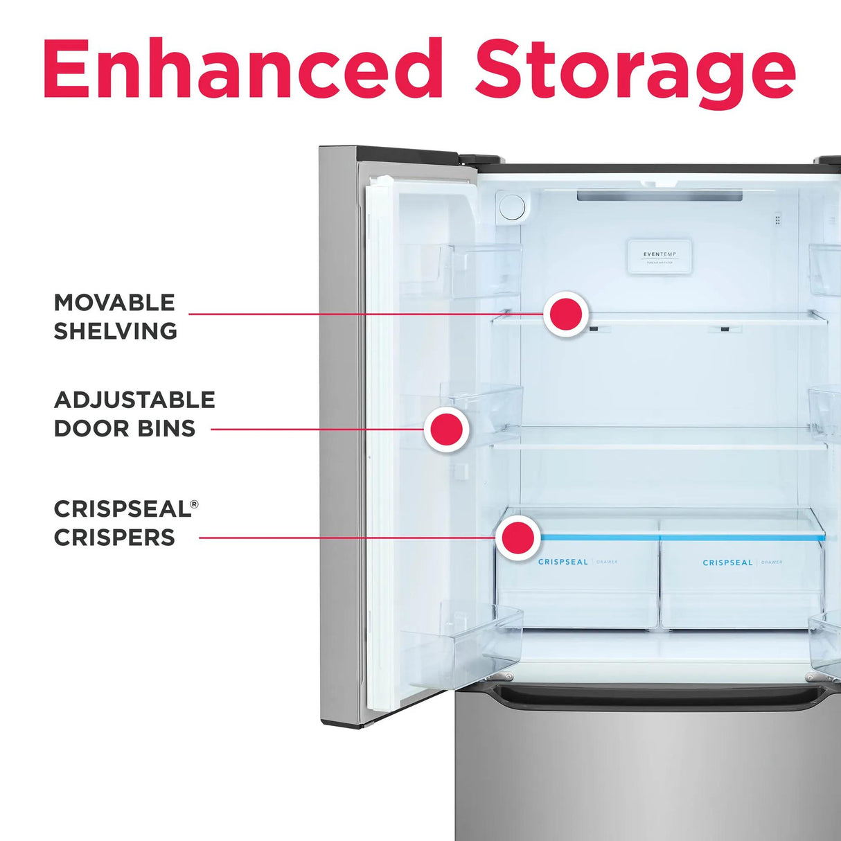 Frigidaire FRFG2033AV refrigerator – feature highlight