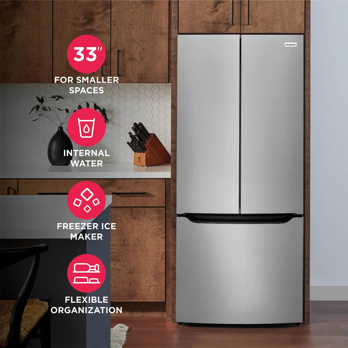Frigidaire FRFG2033AV refrigerator – feature highlight