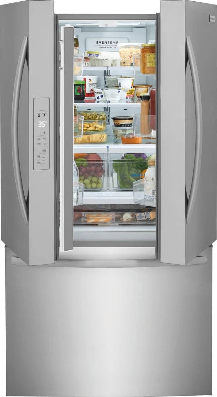 Frigidaire 28.8 Cu. Ft. Standard-Depth French Door Refrigerator - (FRFN2823AS) - FRIGIDAIRE