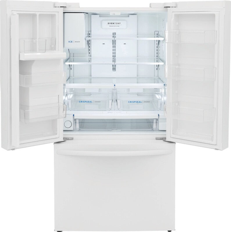 Frigidaire 27.8 Cu. Ft. Standard-Depth French Door Refrigerator - (FRFS2823AW) - FRIGIDAIRE