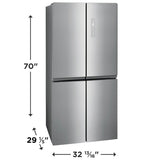 Frigidaire 17.4 Cu. Ft. Counter-Depth 4-Door Refrigerator - (FRQG1721AV) - FRIGIDAIRE